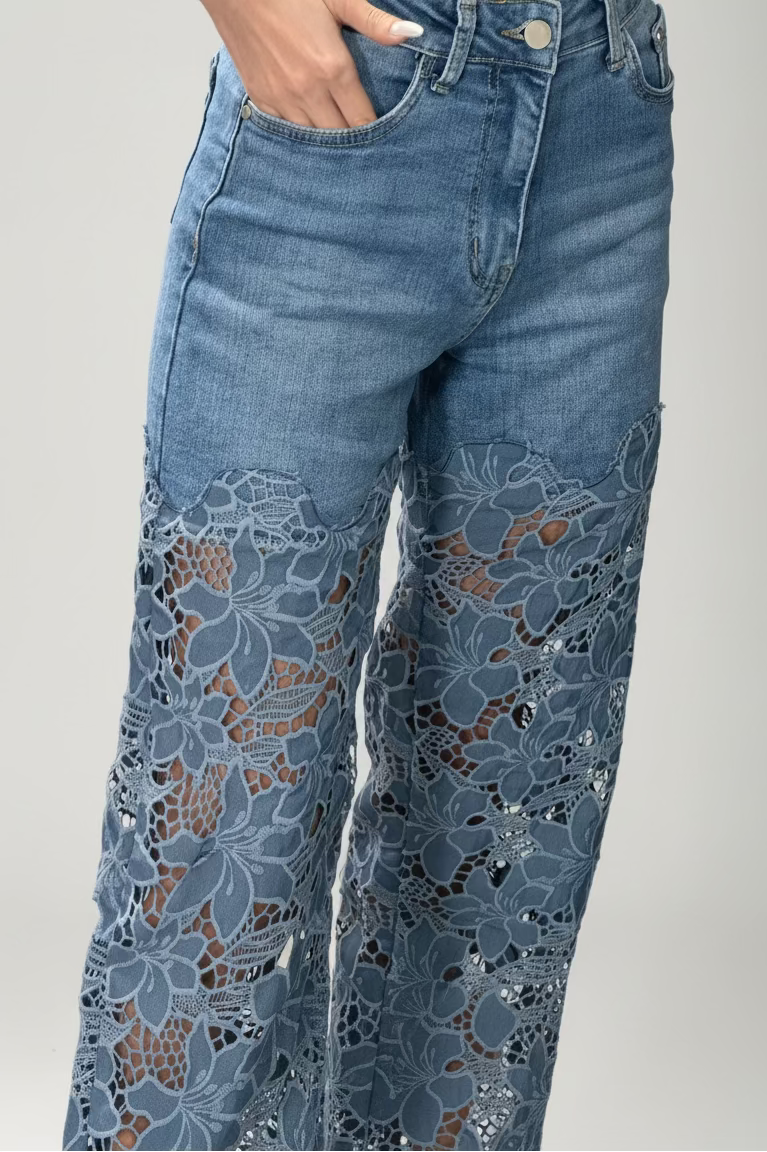 JEANS BORDADO