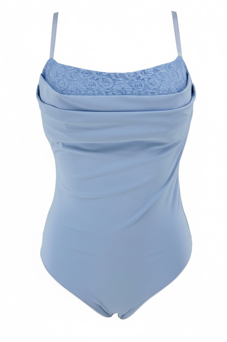 BODY DRAPEADO ENCAJE