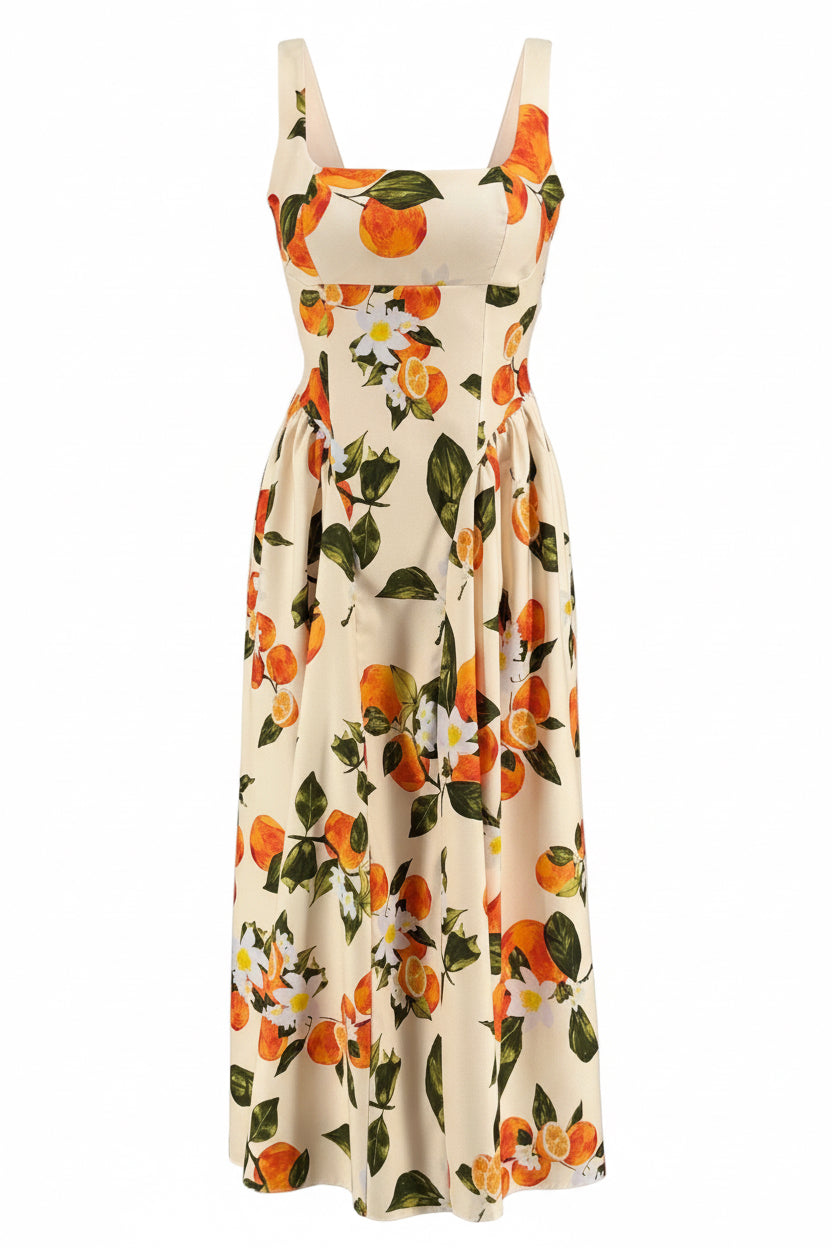 VESTIDO MIDI CITRUS