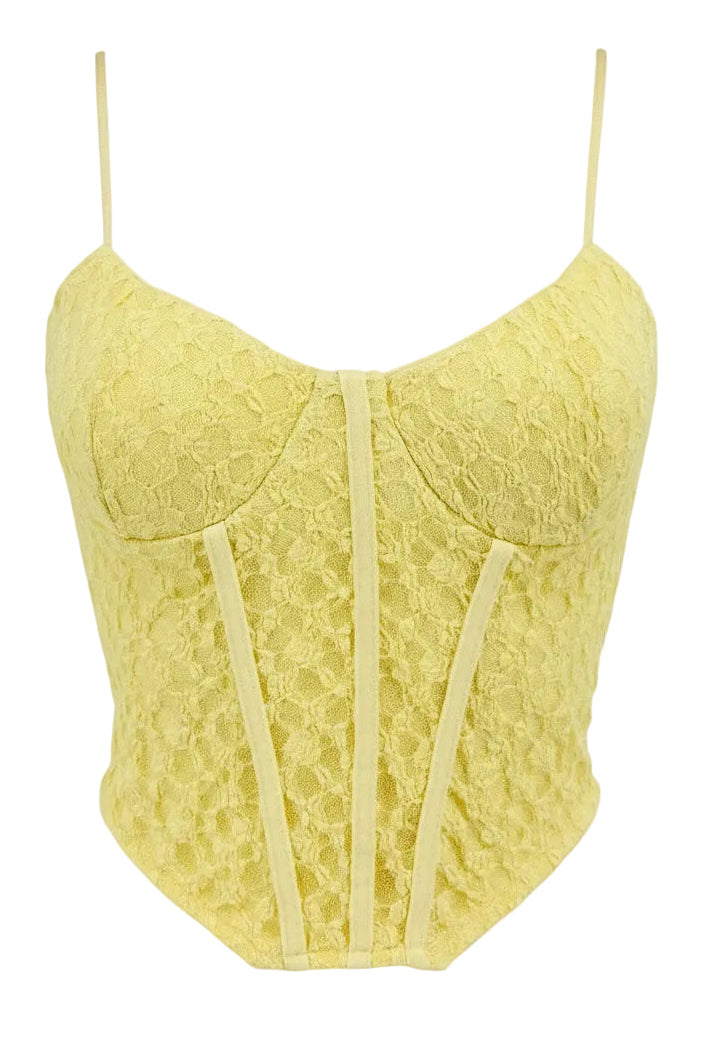 TOP CORSET ENCAJE