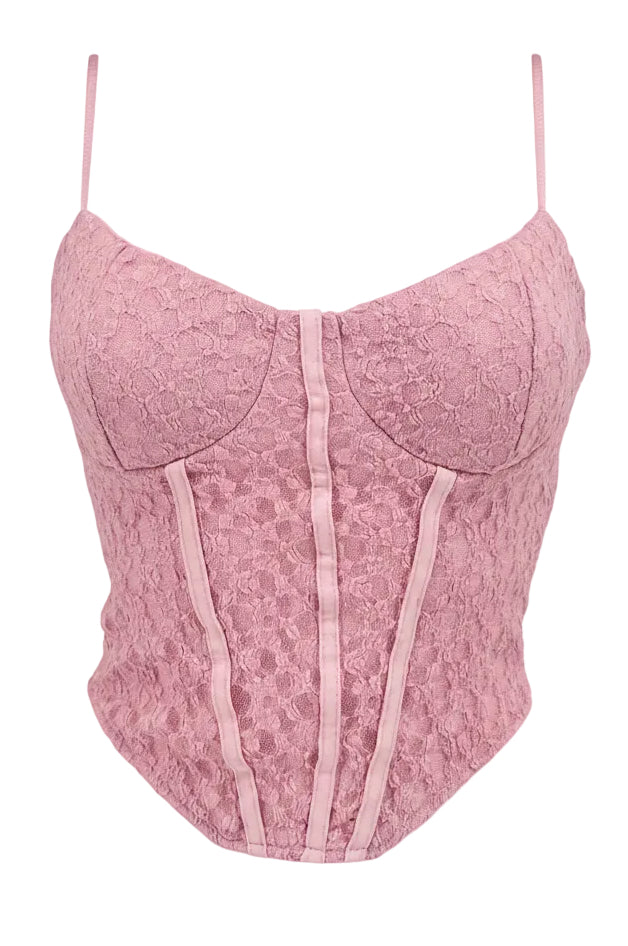 TOP CORSET ENCAJE