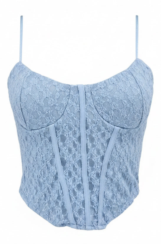 TOP CORSET ENCAJE