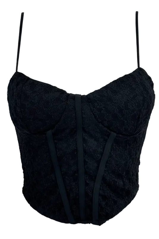TOP CORSET ENCAJE