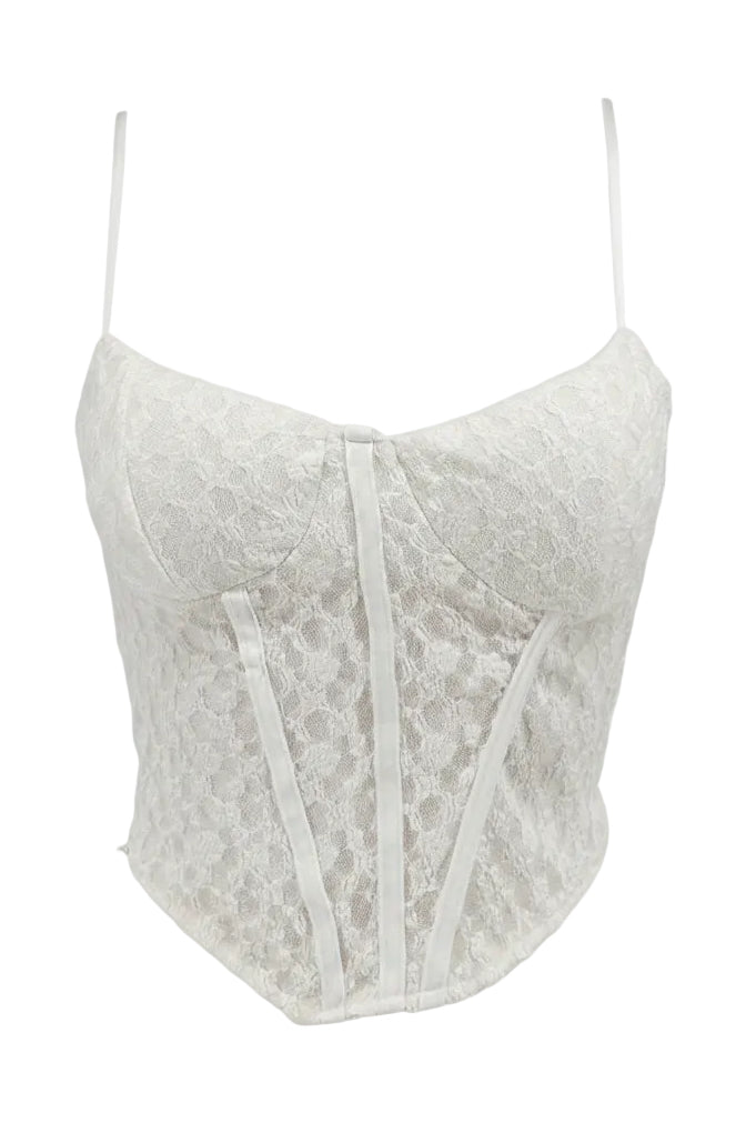 TOP CORSET ENCAJE
