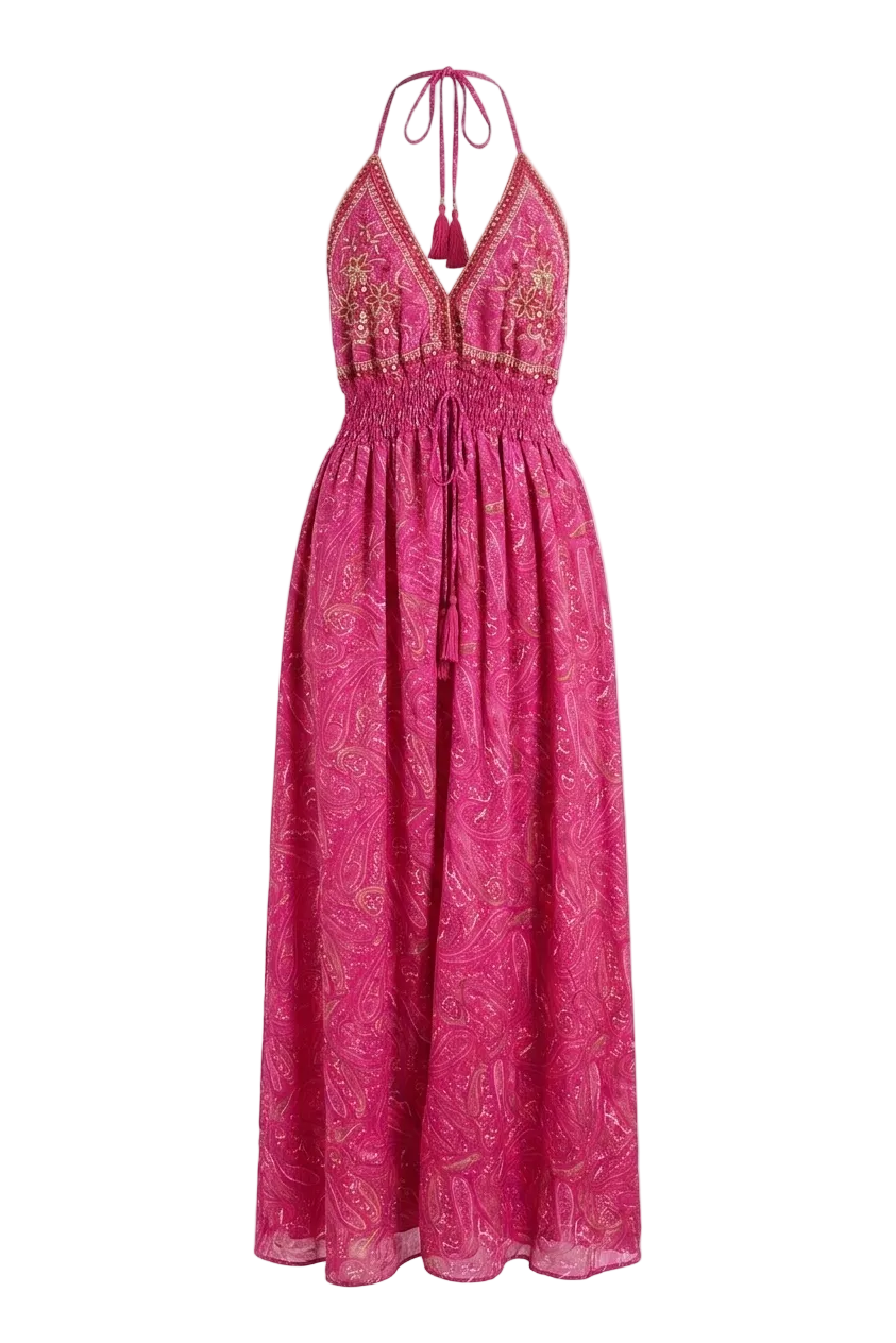 VESTIDO BOHO ESTAMPADO
