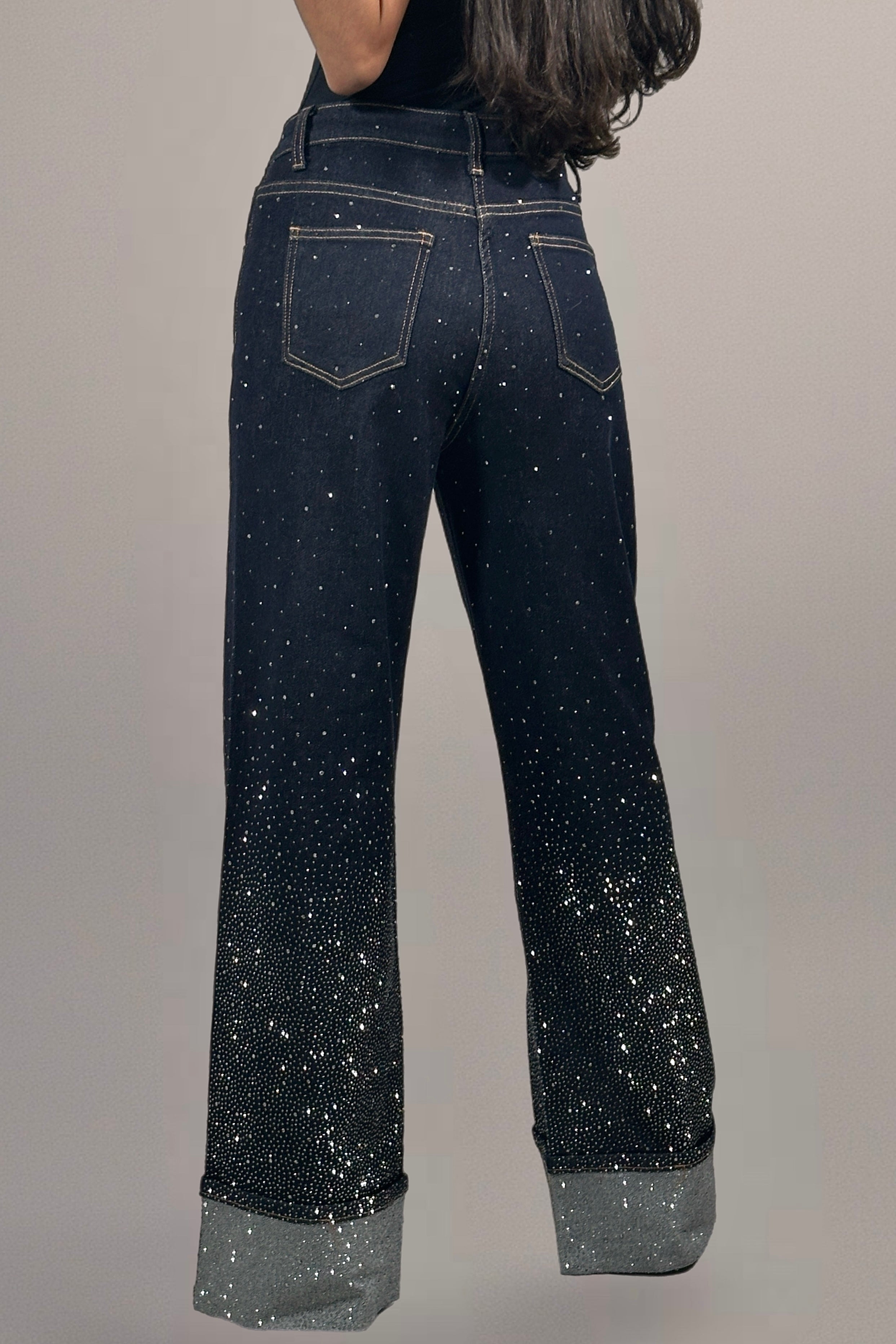 JEANS PALAZZO SHINE