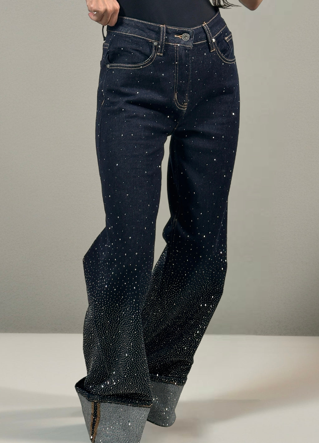 JEANS PALAZZO SHINE